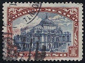 MEXICO 1915 Sc 513  1p Used  VF  - Post Office