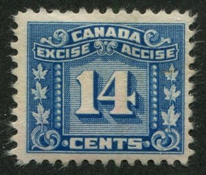 Canada Revenue FX74 Mint Excise Tax Stamp