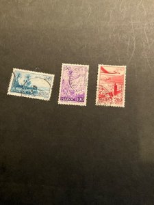 Stamps French Morocco Scott# C53-5 used