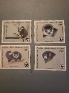 Stamps Comoro Scott #C171-4 nh