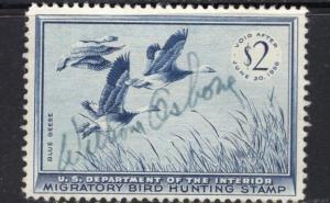 Duck Stamp RW22 used . Please see note.