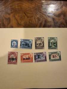 Stamps Aden Mukalla Scott #29-40 h