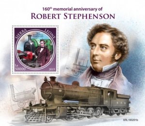 Sierra Leone - 2019 Robert Stephenson - Souvenir Sheet - SRL190201b