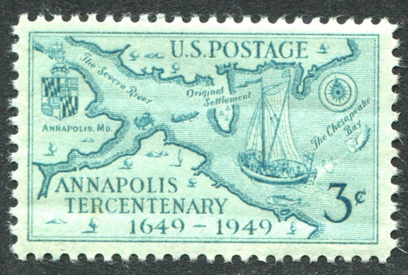 984 3c Annapolis Tercentenary  Mint NH OG VF