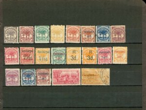 Samoa Lot , 21 stamps