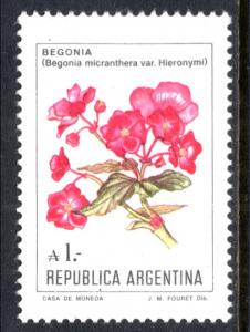 Argentina 1524 Flower MNH VF