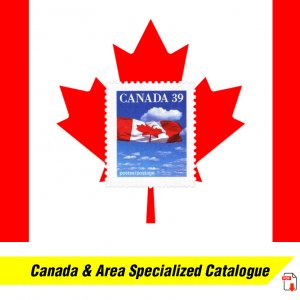 SPECIALIZED CATALOGUE FOR CANADA & AREA STAMPS (700+ PDF pgs, 2018 edition)