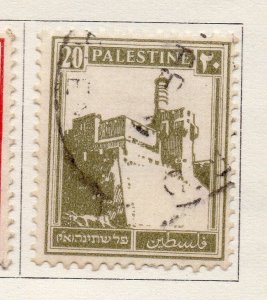 Palestine 1927 Early Issue Fine Used 20m.  133927