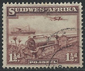 South West Africa 1937 - 1½d Afrikaans - SG96 used