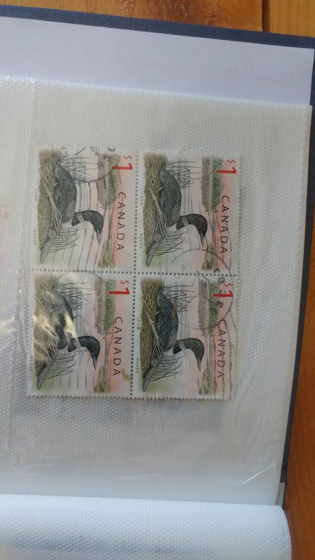 1998 block of 4 #1687