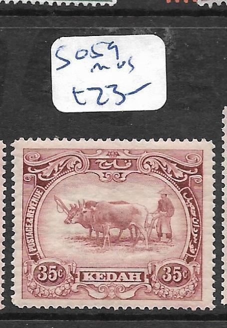 MALAYA  KEDAH   (PP0706B)  COW  35C  SG 59  MOG