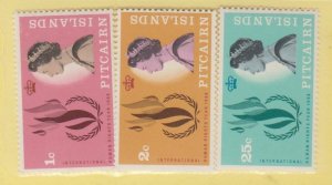 Pitcairn Islands Scott #88-89-90 Stamp - Mint NH Set