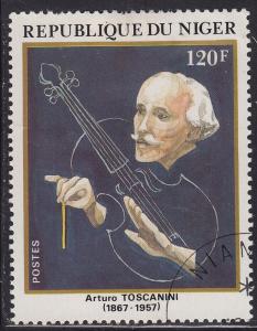 Niger 574 CTO 1982 Arturo Toscanini, Composer