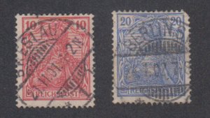 Germany - 1900 - SC 55-56 - Used