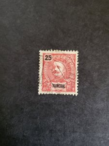 Stamps Funchal Scott #20 used