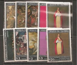 Colombia SC 777-81,C502,6 Mint Never Hinged