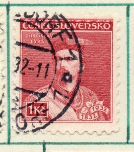 Czechoslovakia 1932 Early Issue Fine Used 1K. 230239