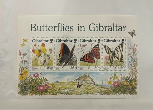 Stamps Gibraltar Scott #731a nh