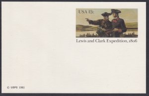 UX91 Post Card Mint