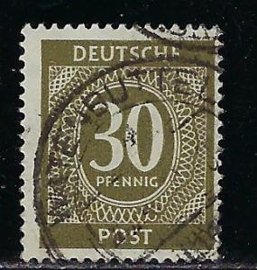 Germany AM Post Scott # 547, used