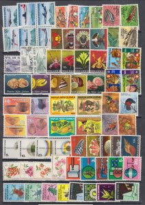 Z4959 JL Stamps  17 different papua new guinea sets mnh lot