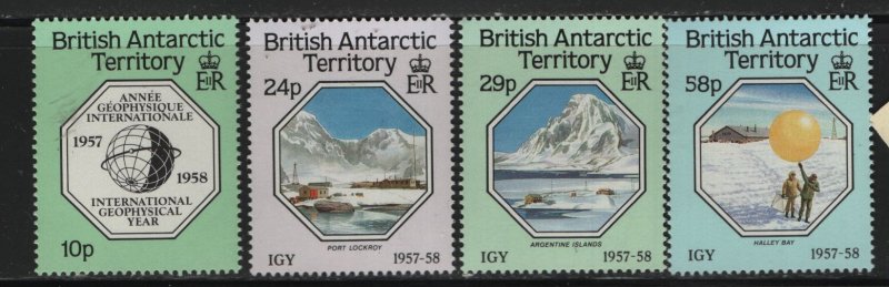 BRITISH ANTARCTIC TERRITORY,   141-144 , MNH , SET