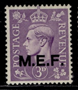 BRITISH OC OF ITALIAN COLONIES GVI SG M14, 3d pale violet, M MINT.