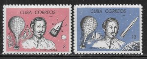 Cuba 971-972 Matias Perez set MNH