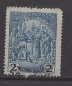 Czechoslovakia Scott#  161  used  singles