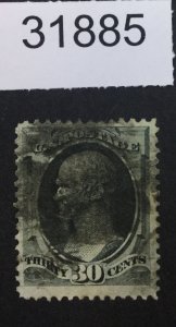 US STAMPS #165 USED LOT #31885