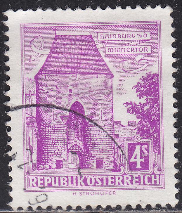 Austria 627 Vienna Gate, Hainburg 1960