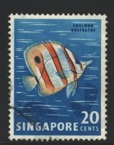 Singapore Sc#58 Used