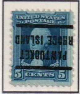 U.S. Precancel - Rhode Island, Pawtucket - 5 Cent