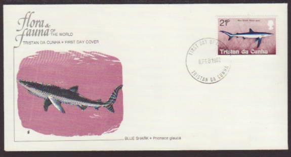 Tristan Da Chuna Fish 1982 Fleetwood U/A FDC BIN