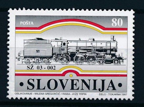 [61286] Slovenia 1997  Railway Train Eisenbahn Chermin De Fer  MNH