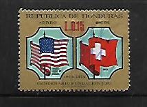 HONDURAS, C569, USED, FLAGS