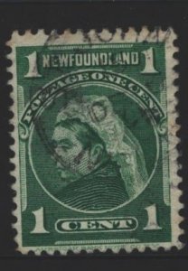 Newfoundland Sc#80 Used