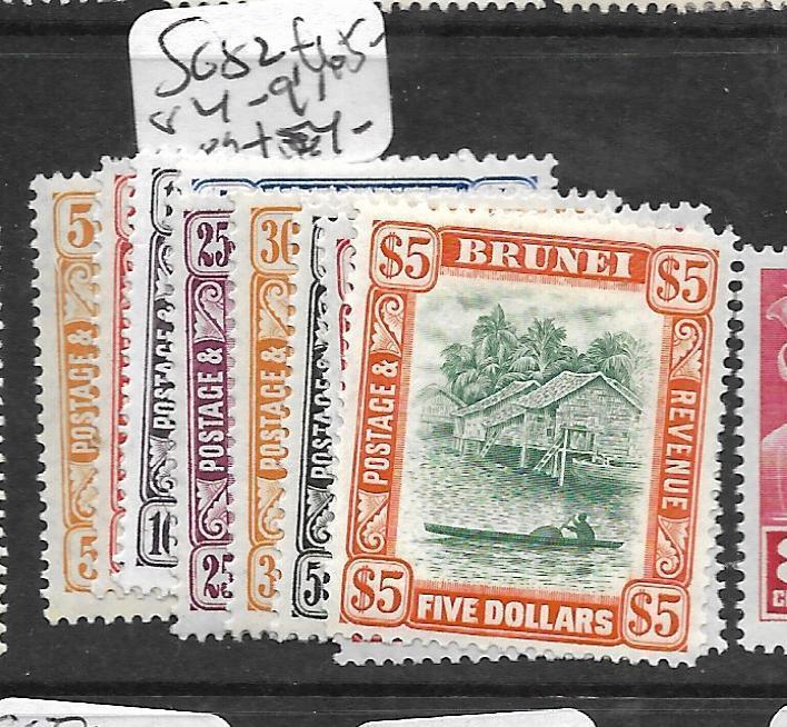 BRUNEI (PP2603B) RIVER SCENE  SG 82, 84-91    MOG