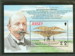 Jersey #1069 Mint (NH) Souvenir Sheet