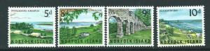 NORFOLK ISLAND SG51/4 1964 VIEWS MTD MINT