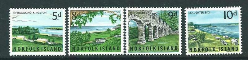 NORFOLK ISLAND SG51/4 1964 VIEWS MTD MINT