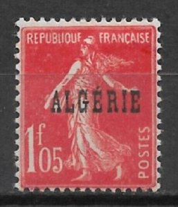 French Algeria 1926, 1.05fr, Scott # 29, VF MLH* (SL-1)