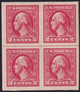 #532 Mint LH, XF, Block of 4 (CV $210) (CV $50 - ID30496)