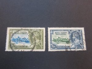 Kenya Uganda Tanganyika 1935 Sc 42,44 FU