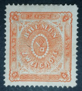 Bremen 2gr 1866 MNG