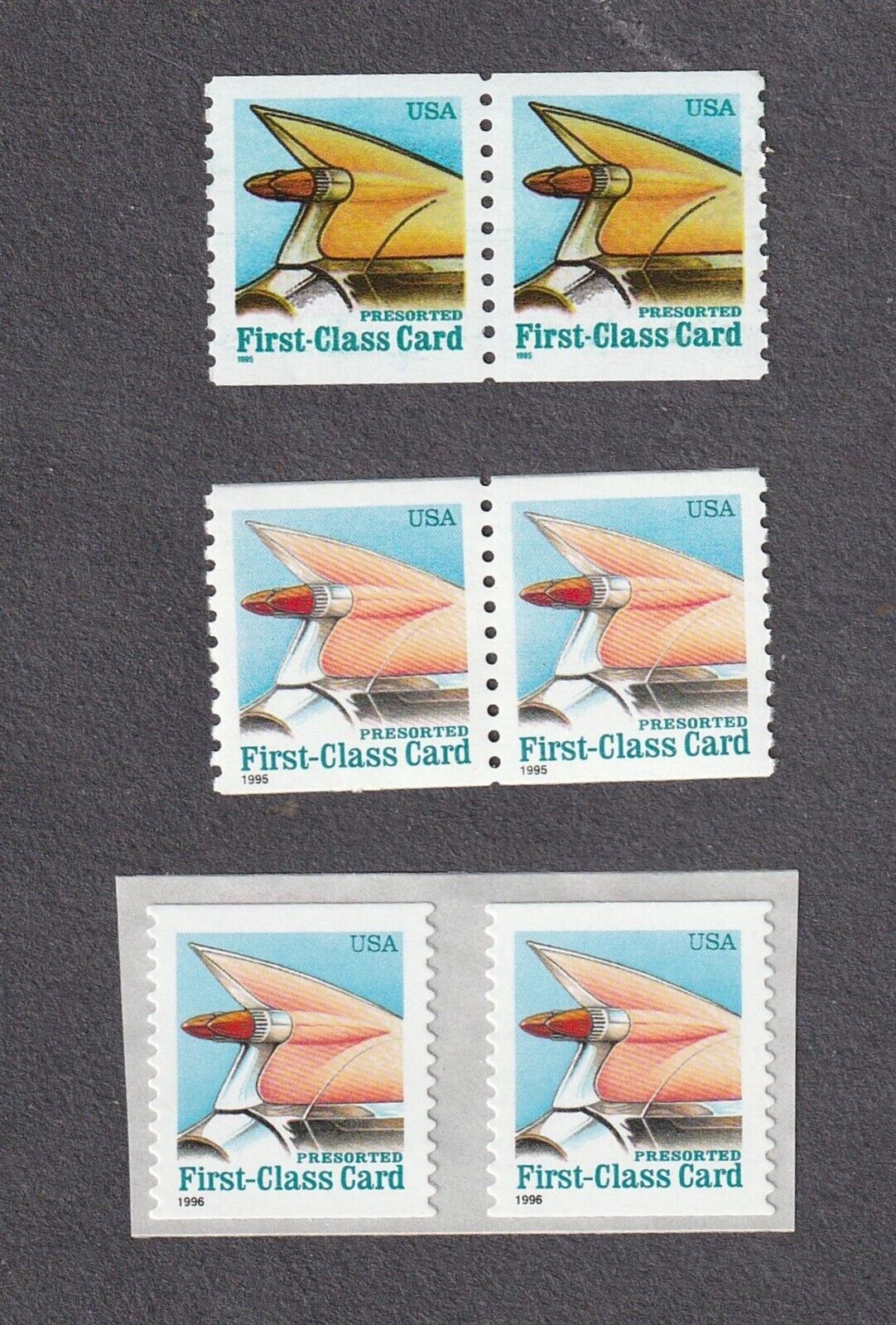 Pair 15c Tail Fin US 2908, US 2909, US 2910 Lot (3) MNH F-VF | United ...