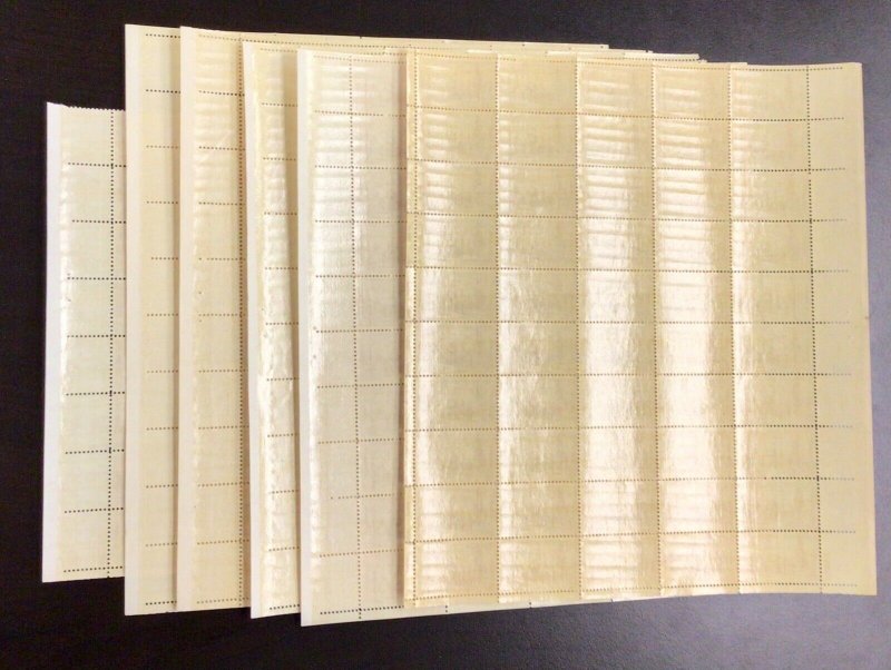 1028   Gadsden Purchase Lot of 5 3/4 sheets MNH 3 c Sheet of 50    1953