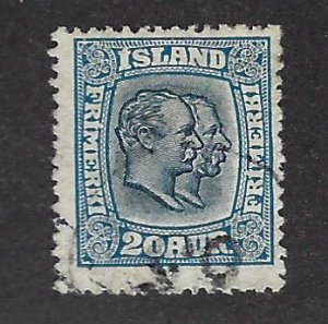 Iceland SC#79 Used F-VF...Fill a great Spot!