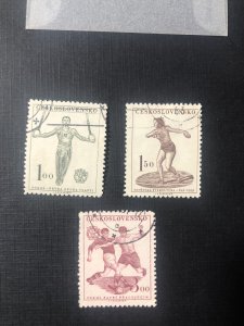 Czechoslovakia 466-468 Used