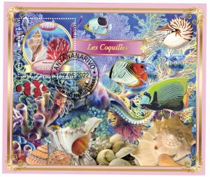 MADAGASCAR 2022 - Shells / set (sheet+block)
